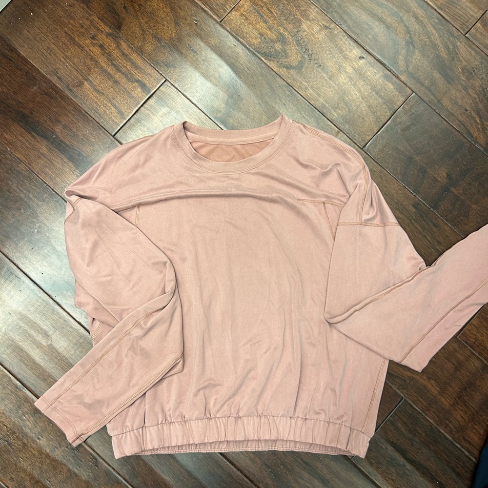 Lululemon Women's Pink Long Sleeve Top